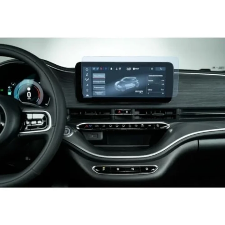 Fiat 500e Elektrikli Multimedya 10.25 İnç İle Uyumlu Ekran Koruyucu