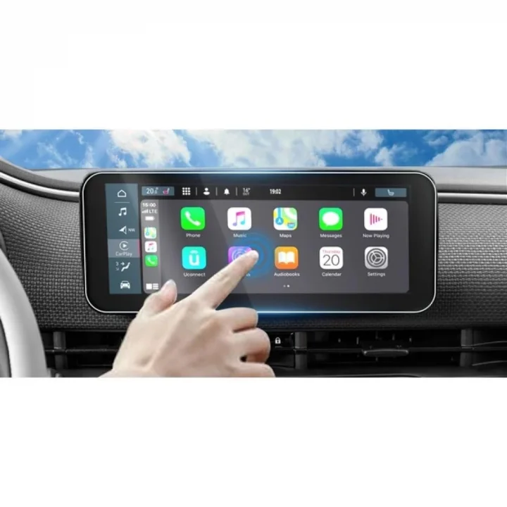 Fiat 500e Elektrikli Multimedya 10.25 İnç İle Uyumlu Ekran Koruyucu