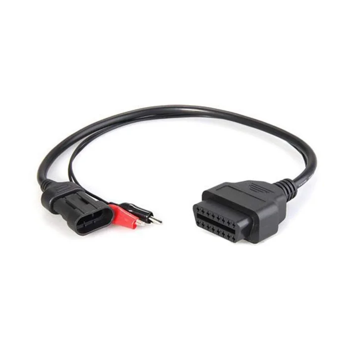 FIAT Araçlar İçin 16 Pini 3 Pine OBD Kablo Dönüştürücü Soket Kablo
