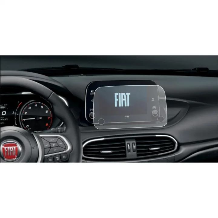 Fiat Egea Easy 7 İnç İle Uyumlu Mat Ekran Koruyucu Multimedya