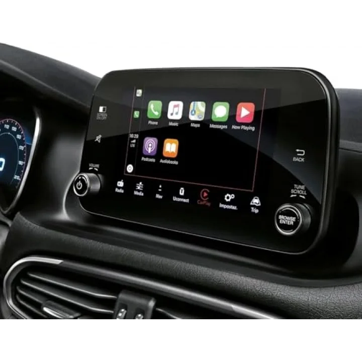 Fiat Egea - Egea Cross ile uyumlu (Lounge ve Limited Paketler Hariç) 7 inç Multimedya Navigasyon 9H Nano Ekran Koruyucu