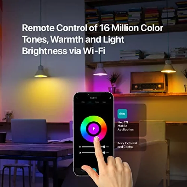 FIG. Lumi Çok Renkli LED Wi-Fi Akıllı Ampul