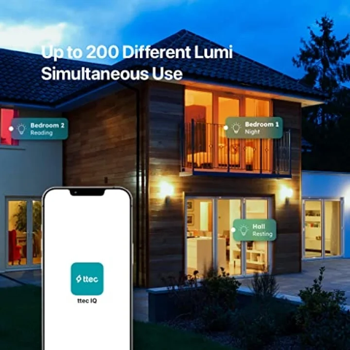 FIG. Lumi Çok Renkli LED Wi-Fi Akıllı Ampul