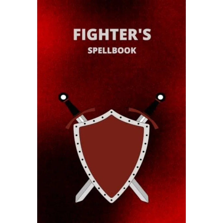 Fighters Spellbook - GDR game, Adventure Diary: diario per qualsiasi giocatore di GDR come D&D , con scheda personaggio e equipaggiamento (spellbook for gdr) (Italian Edition)