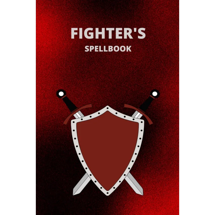 Fighters Spellbook - GDR game, Adventure Diary: diario per qualsiasi giocatore di GDR come D&D , con scheda personaggio e equipaggiamento (spellbook for gdr) (Italian Edition)