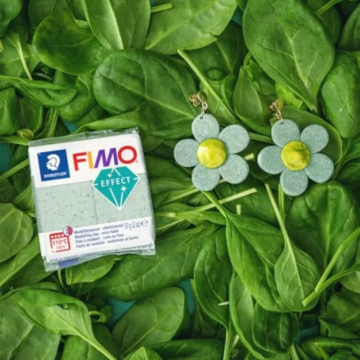 Fimo 8010-570 Fimo Effect Modelleme Kili 57 gr Botanik Yeşil
