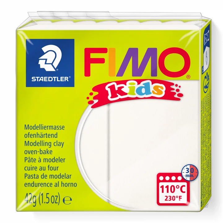 Fimo 8030-0 02 Fimo Kids Modelleme Kili 42 gr Beyaz