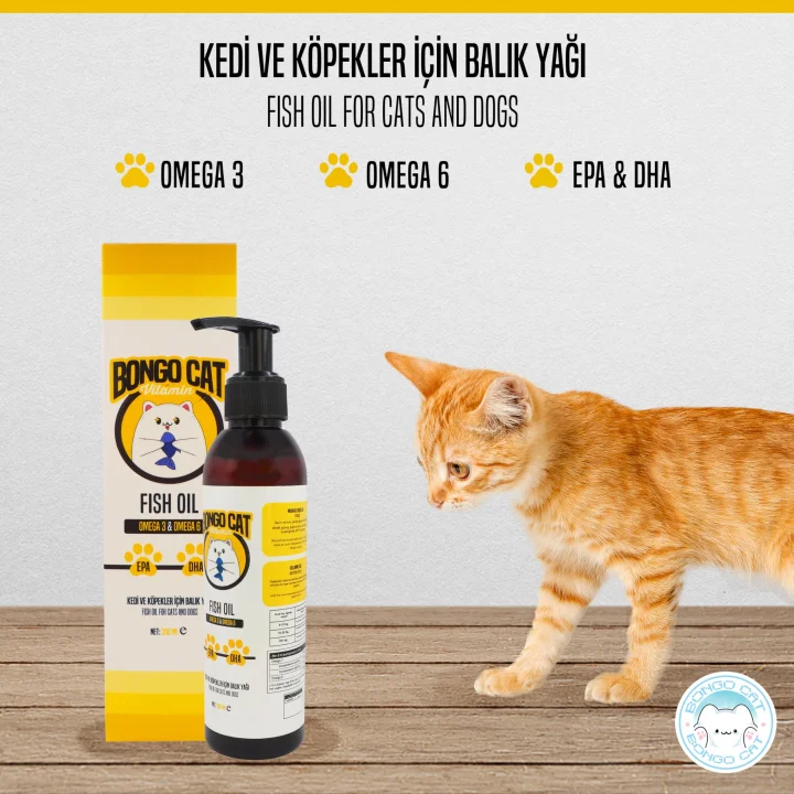 Fish Oil - 200gr. (EVCİL HAYVANLAR İÇİN BALIK YAĞI)