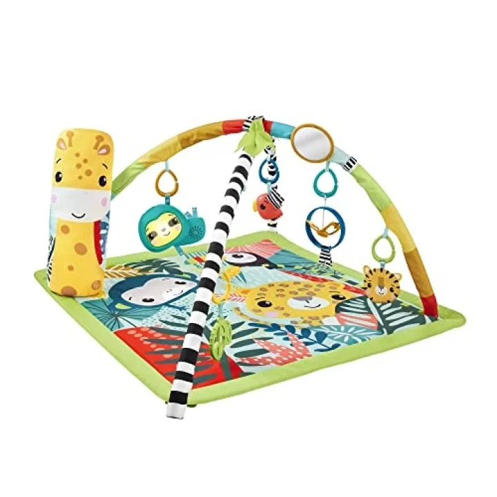 Fisher Price 3ü 1 arada Yağmur Ormanı Duyusal Spor Salonu HJW08