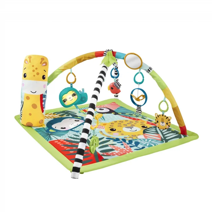 Fisher Price 3ü 1 arada Yağmur Ormanı Duyusal Spor Salonu HJW08