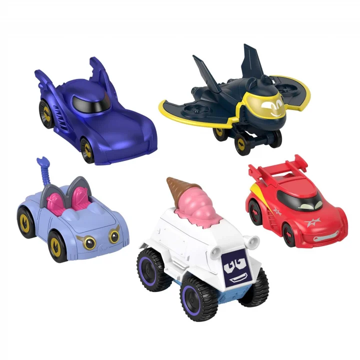 Fisher Price Batwheels Batwheels Çoklu Araç Paketi, Oyuncak