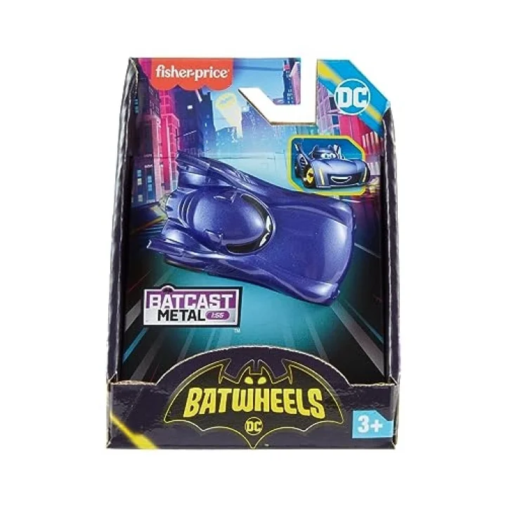 Fisher Price Batwheels Tekli Araç Serisi HML12 - Hml13 Bam