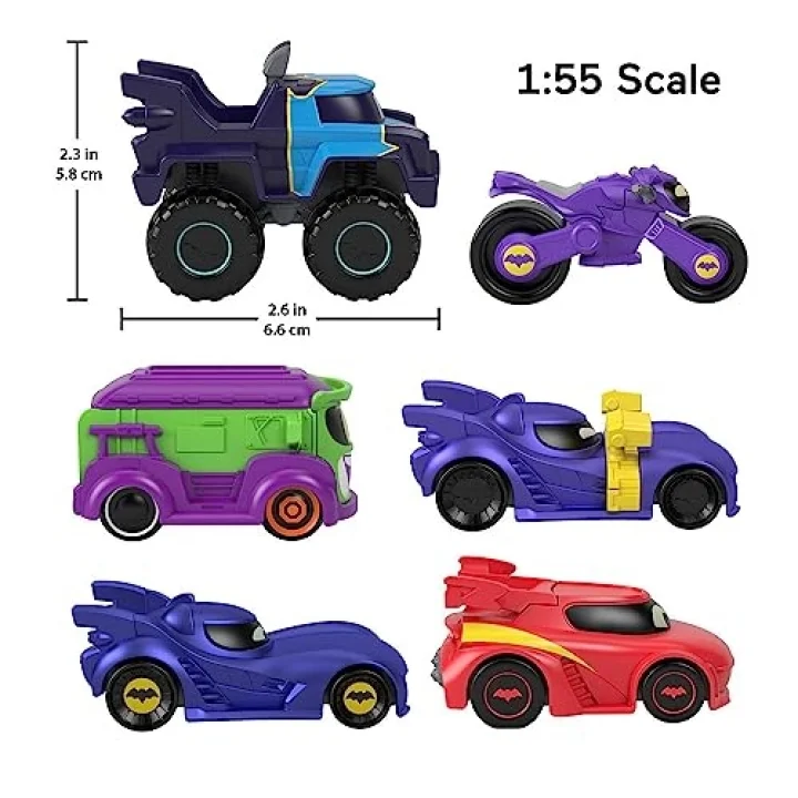 Fisher Price Batwheels Tekli Araç Serisi HML12 - Hml13 Bam