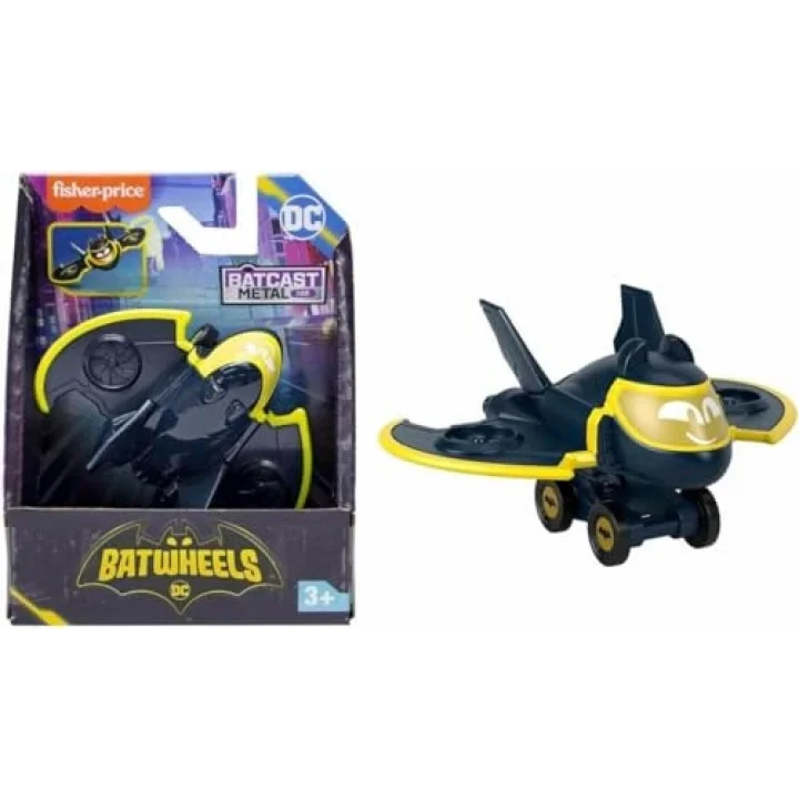 Fisher Price Batwheels Tekli Araç Serisi HML12 - Hyb67 Batwing