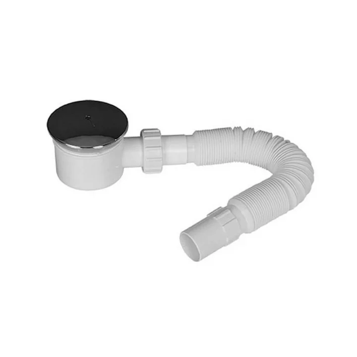 Mey İthalat® Flat Duş Tekne Sifonu 90 mm Körüklü