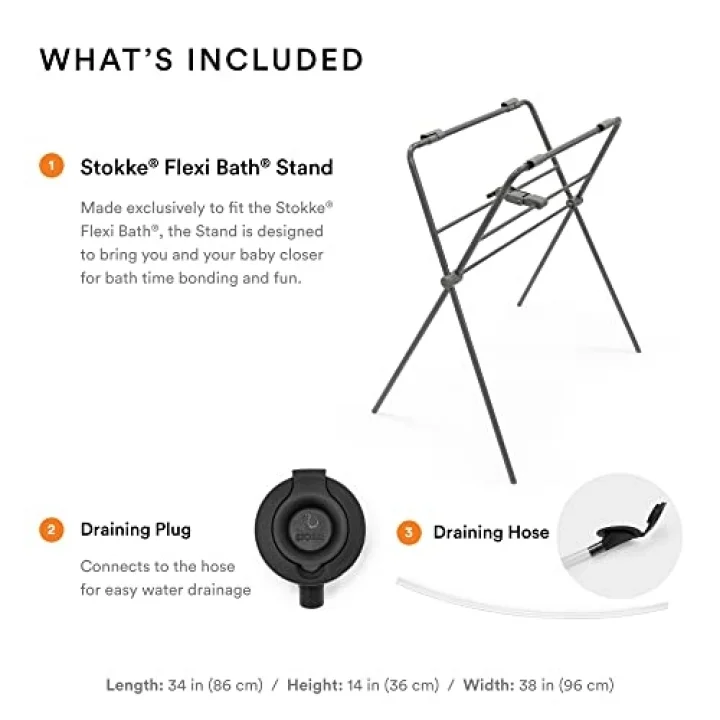® Flexi Bath® Stand – ® Flexi Bath® küvet için pratik stand