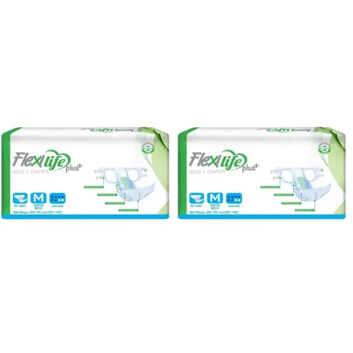 Flexilife Medium 30luk Paket Hasta Bezi Belbantlı