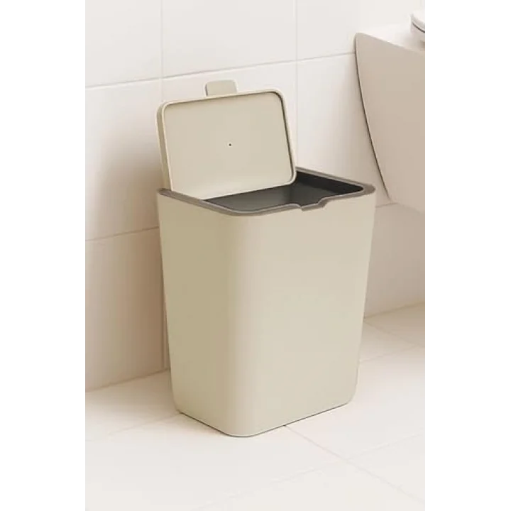 FLIP ÇÖP KOVASI - BEJ