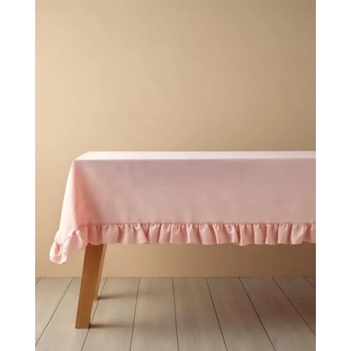 Flor Pura Polyester Masa Örtüsü Pembe