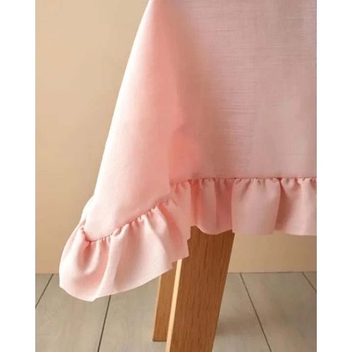 Flor Pura Polyester Masa Örtüsü Pembe