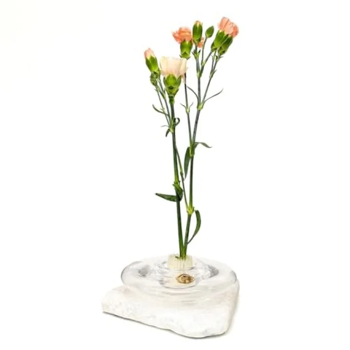 Flora Design-Balance Series Şeffaf Cam Vazo