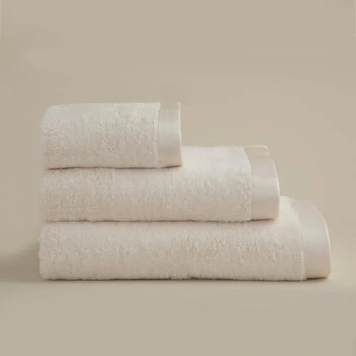 Floss Bambu Banyo Havlusu 85X150 Cm Ekru