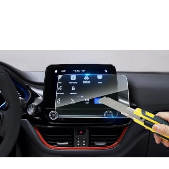 Ford Fiesta Multimedya 8 İnç İle Uyumlu Ekran Koruyucu Navigasyon 2023