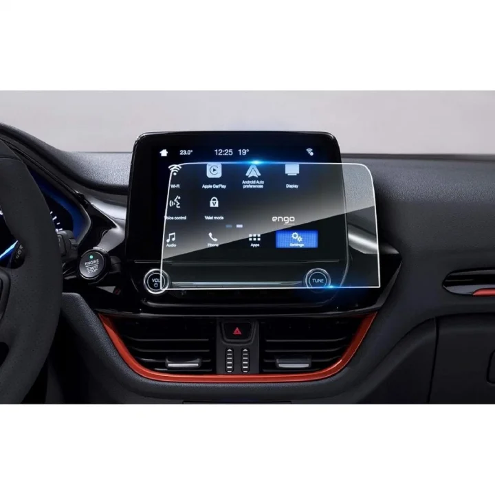 Ford Fiesta Multimedya 8 İnç İle Uyumlu Ekran Koruyucu Navigasyon 2023