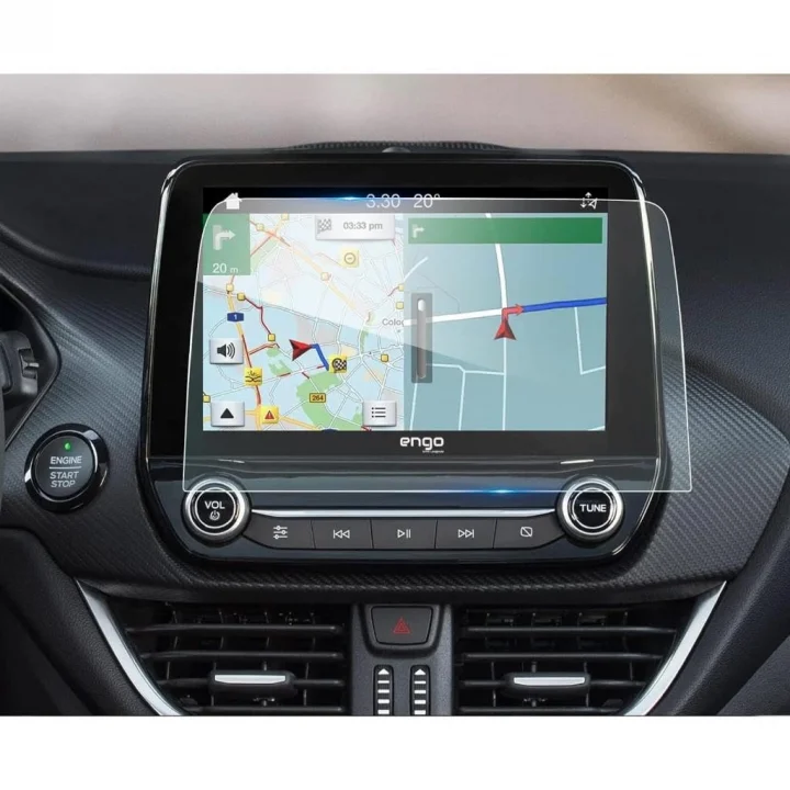 Ford Kuga Multimedya 8 İnç İle Uyumlu Ekran Koruyucu Navigasyon Şeffaf