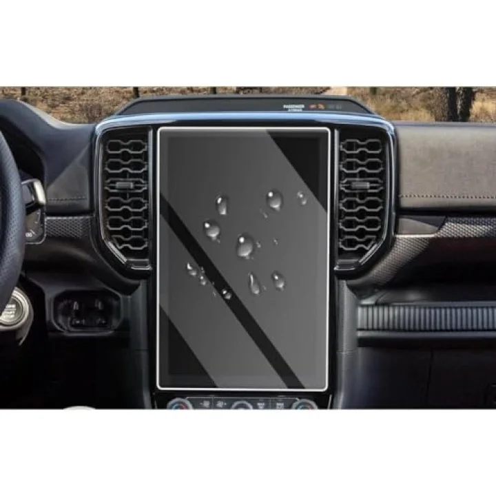 Ford Ranger 12 İnç İle Uyumlu Mat Ekran Koruyucu Multimedya Şeffaf
