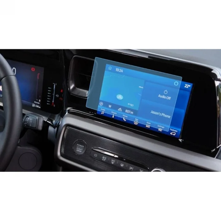 Ford Tourneo Courier Multimedya 8 İnç İle Uyumlu Ekran Koruyucu Şeffaf