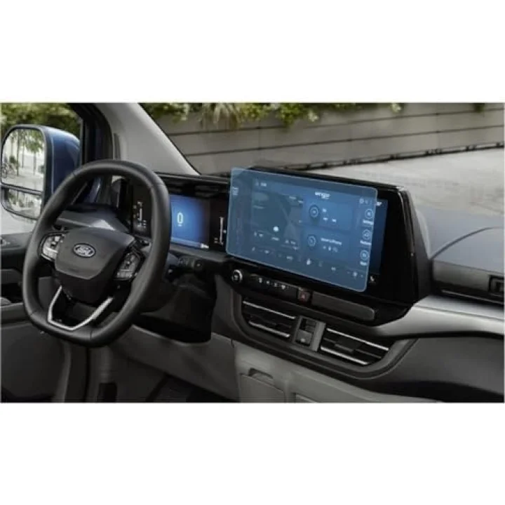 Ford Tourneo Custom 13 İnç İle Uyumlu Ekran Koruyucu Multimedya Şeffaf