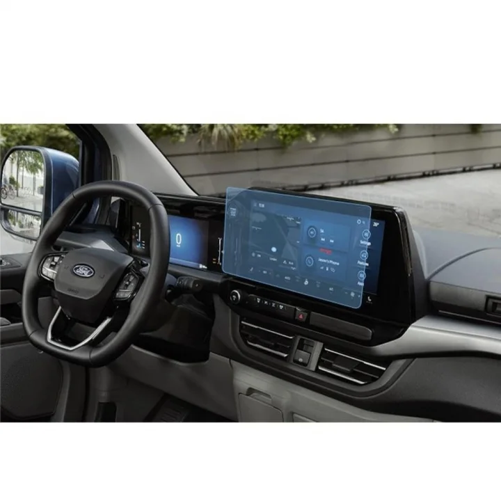 Ford Tourneo Custom 13 İnç İle Uyumlu Ekran Koruyucu Multimedya Şeffaf