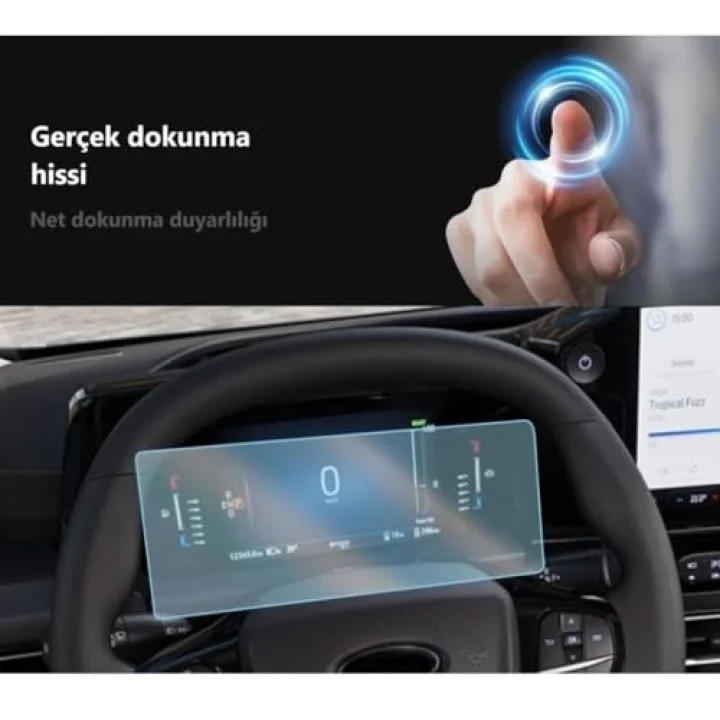 Ford Transit Van Custom 8 İnç İle Uyumlu Ekran Koruyucu Gösterge