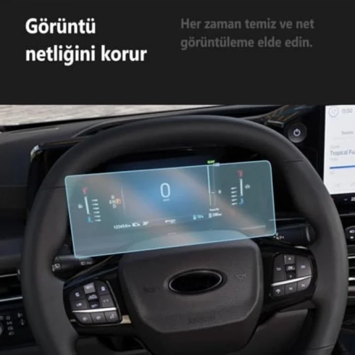 Ford Transit Van Custom 8 İnç İle Uyumlu Ekran Koruyucu Gösterge
