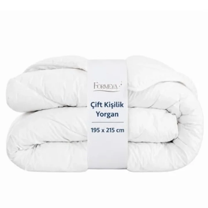 Formeya Beyaz Soft Dört Mevsim Yorgan (Çift Kişilik)