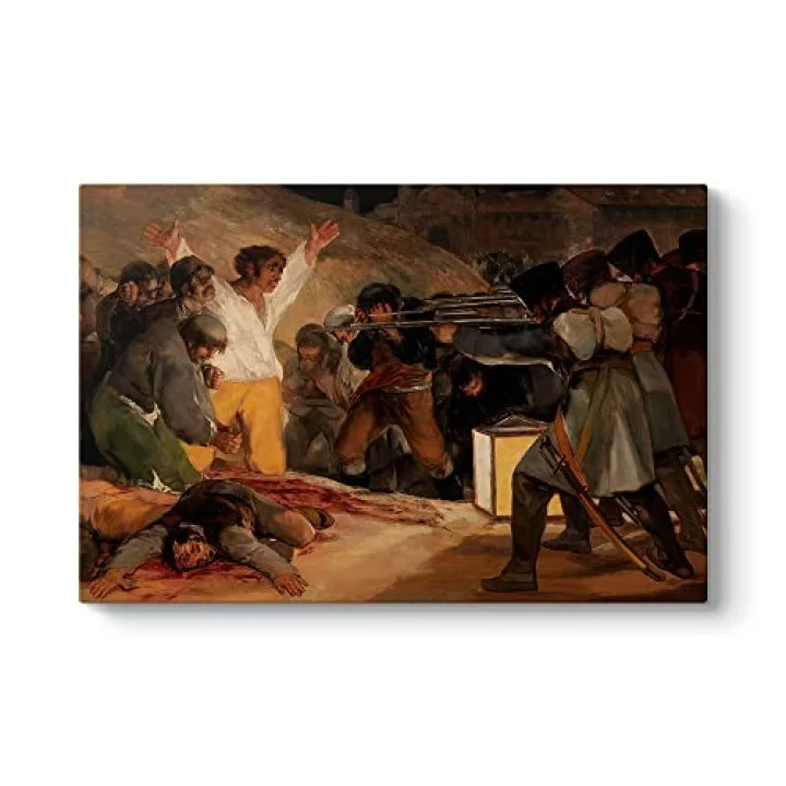 Francisco Goya - 3 Mayıs 1808 Tablosu 100 x 70