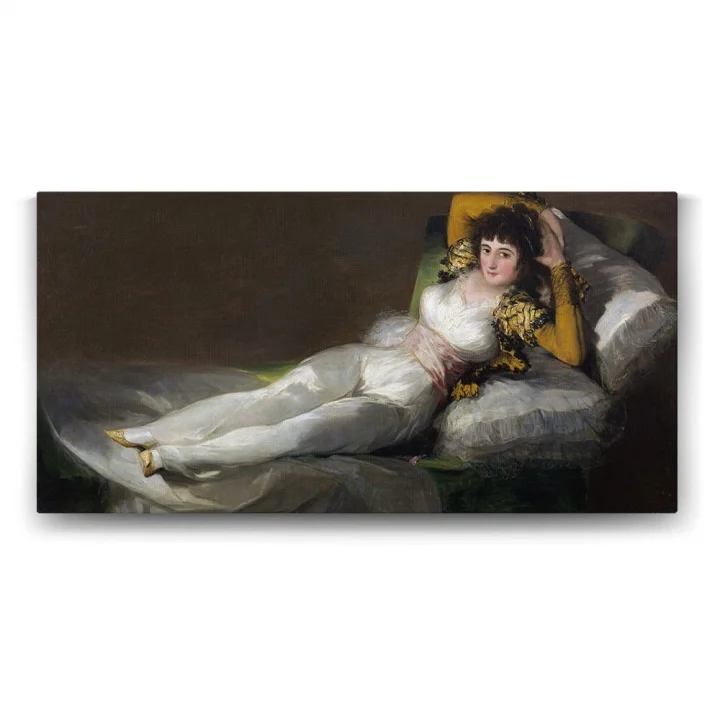 Francisco Goya - Giyinik Maya Tablosu - 100x50cm