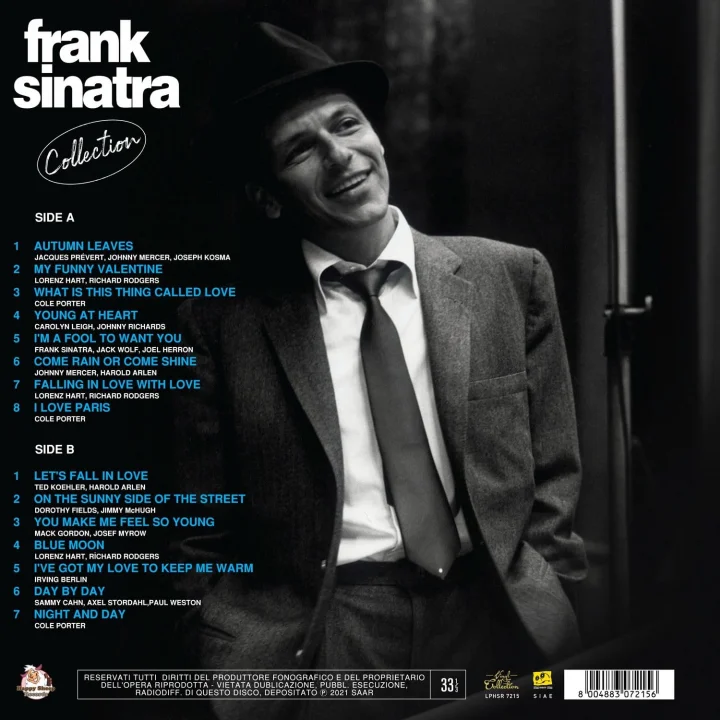 Frank Sinatra Love Songs Collection Plak