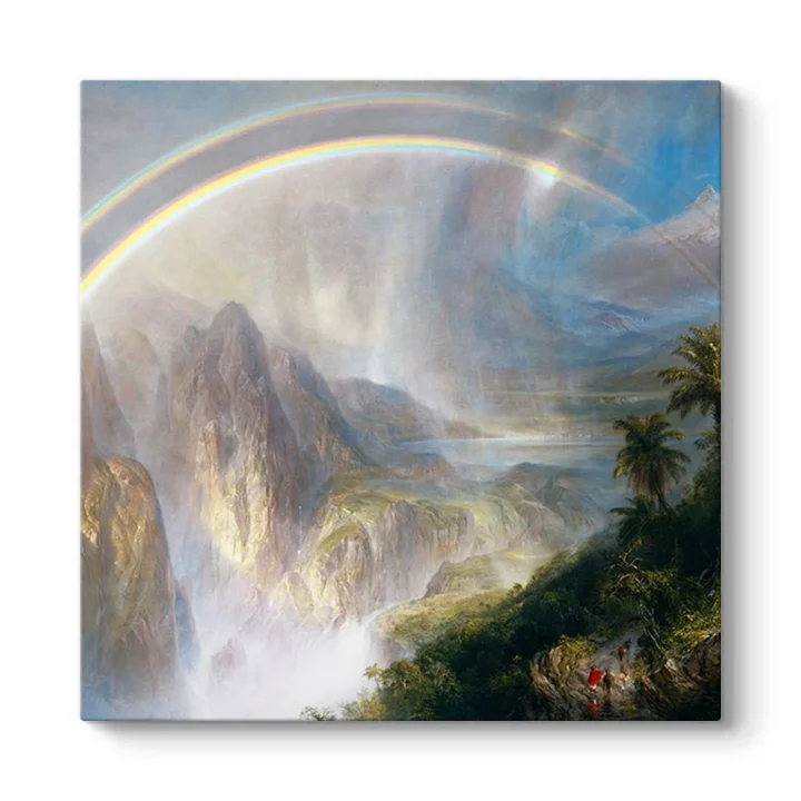 Frederic Edwin Church - Rainy Season Tropics Tablosu 70 x 70