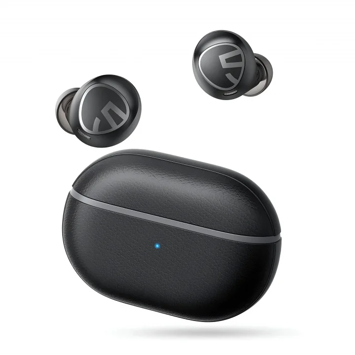 Free2 Classic, Kablosuz Bluetooth V5.1 Kulaklık IPX5 Suya Dayanıklı Kulak İçi Bluetooth Kulaklık, Dahili Mikrofonlu, 30 Saat Çalma Süresi Siyah …