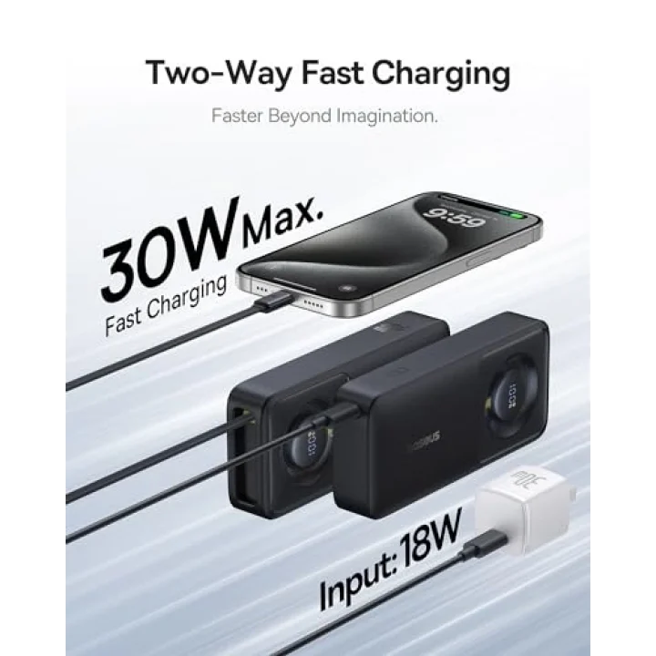 Free2Pull 30W 10K Powerbank - Siyah P10073701123-00