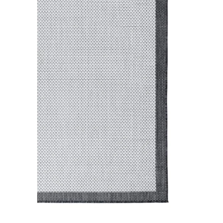 Fresco Ekru Siyah Sisal Halı 23745A 80 x 150