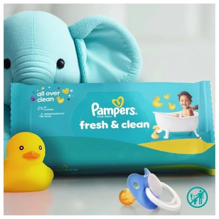 Fresh&Clean Bebek Islak Havlu 9 Paket 720 Yaprak