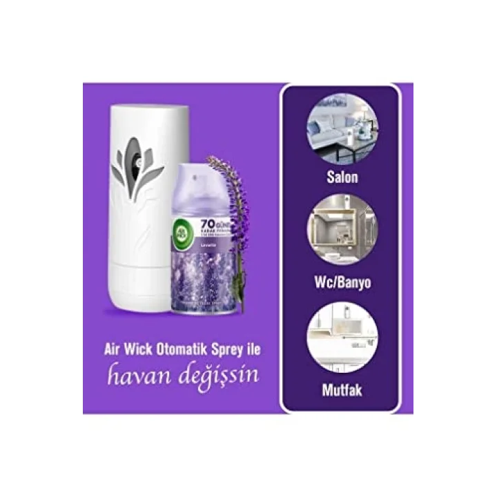 Freshmatic Otomatik Sprey & Lavanta Yedek Sprey Oda Kokusu Kiti