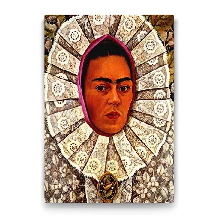 Frida Kahlo - Self Portrait Tablosu - 70x100cm