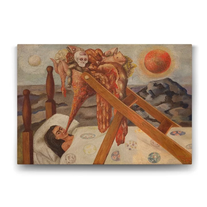 Frida Kahlo - Umutsuz Tablosu - 140x100cm