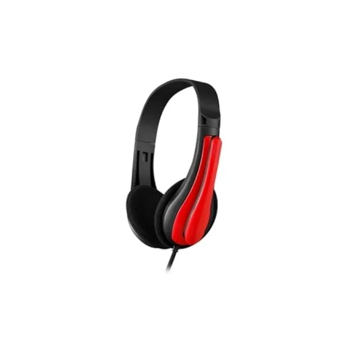 Frisby FHP-125R Mikrofonlu Kulak Üstü Siyah-Kırmızı Kulaklık