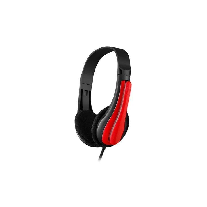 Frisby FHP-125R Mikrofonlu Kulak Üstü Siyah-Kırmızı Kulaklık