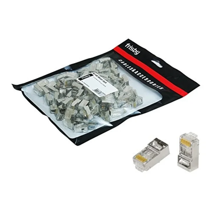 Frisby Fnw4522N Rj45 ftp Cat6 Konnektor Metal 100lü Paket